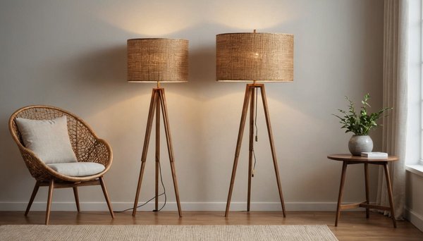 Lampadaire rotin : l'élégance naturelle pour votre espace