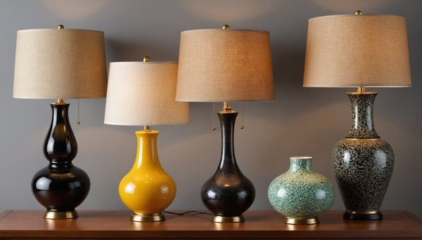 Lampes de table déco tendances : cinq styles à découvrir